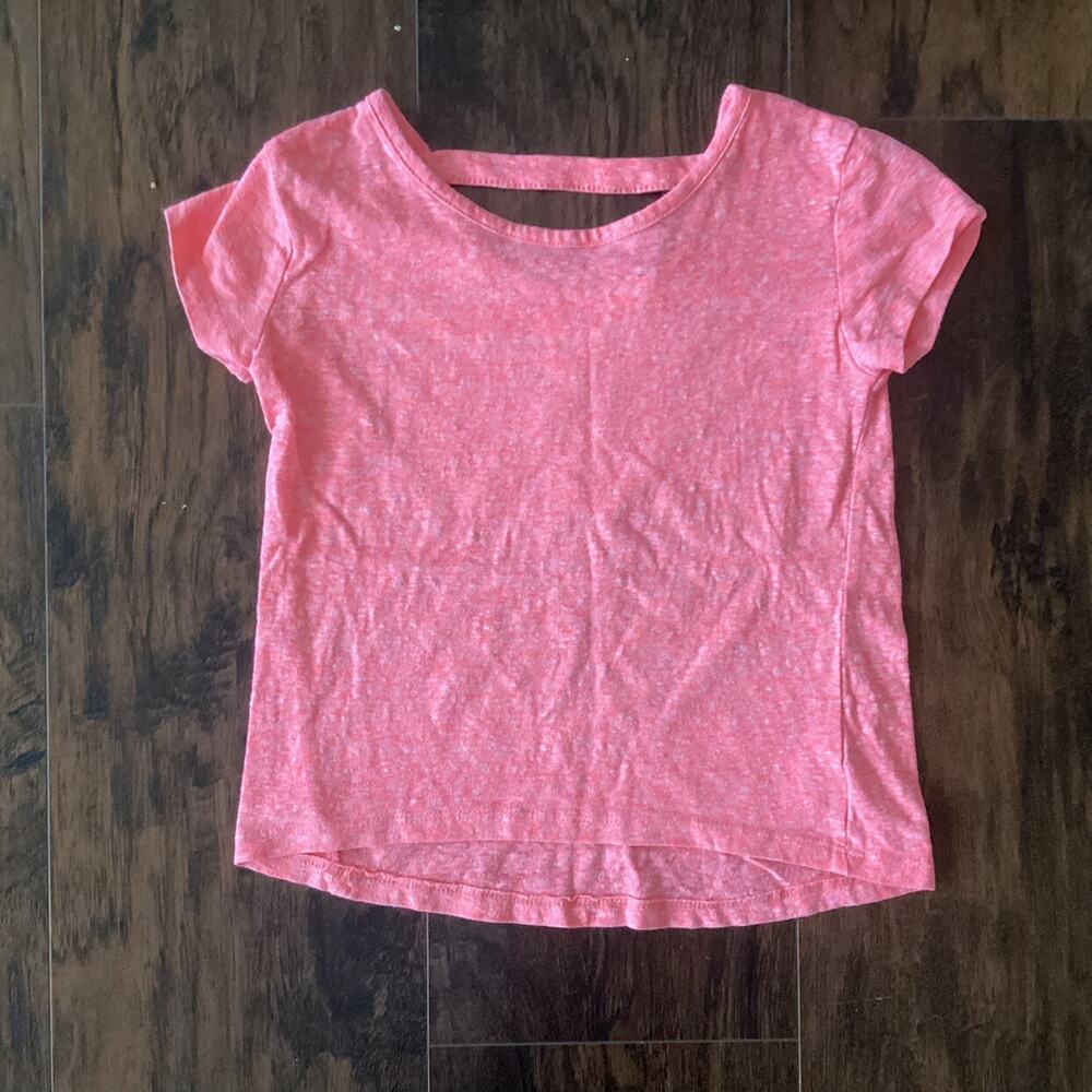 Summer Back Cutout Tee